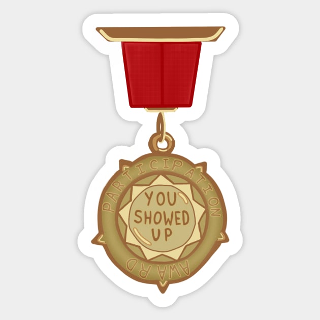 Participation Award Sticker by MoreThanADrop